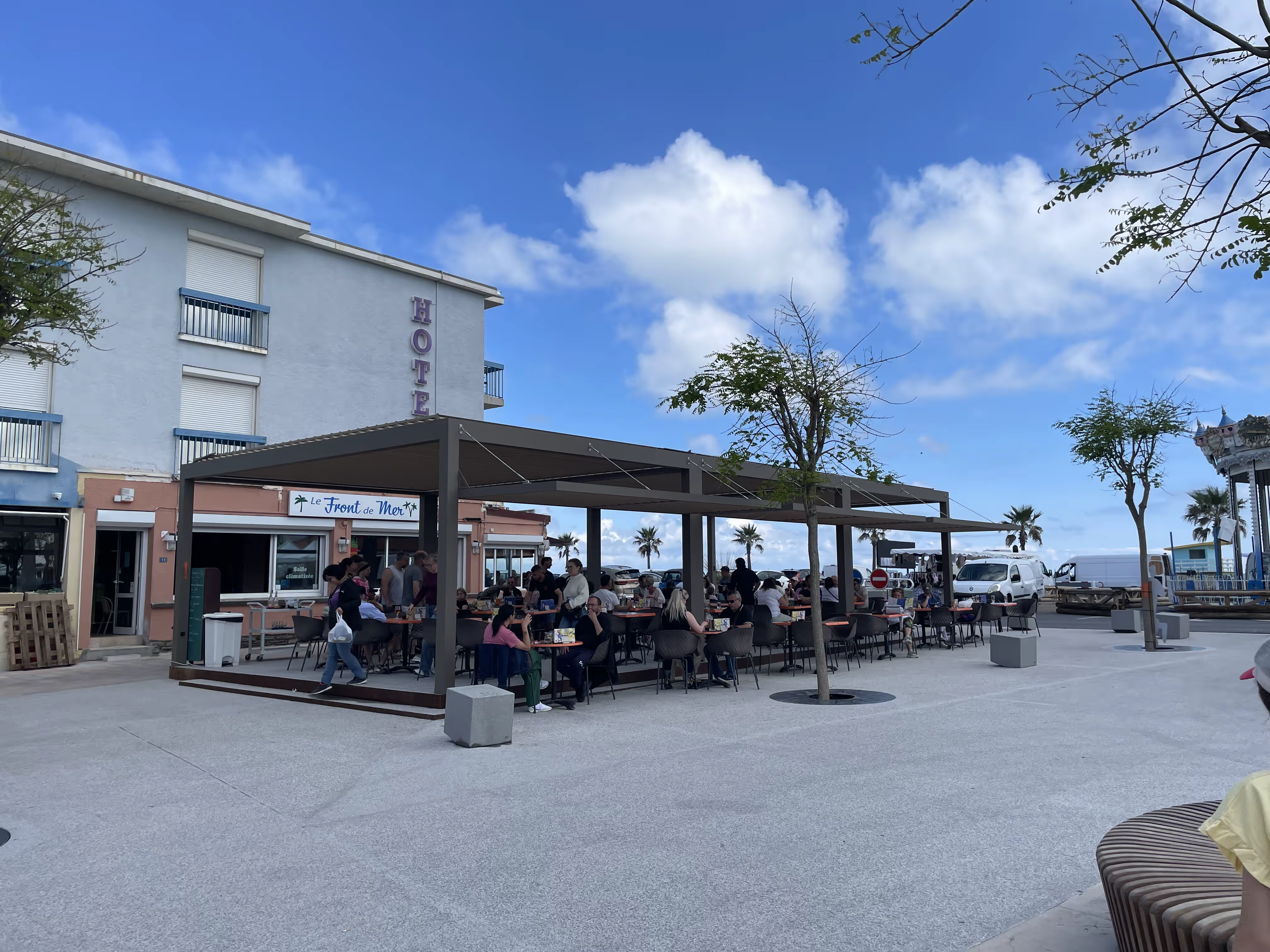 Le Front de Mer restaurant Barcarès