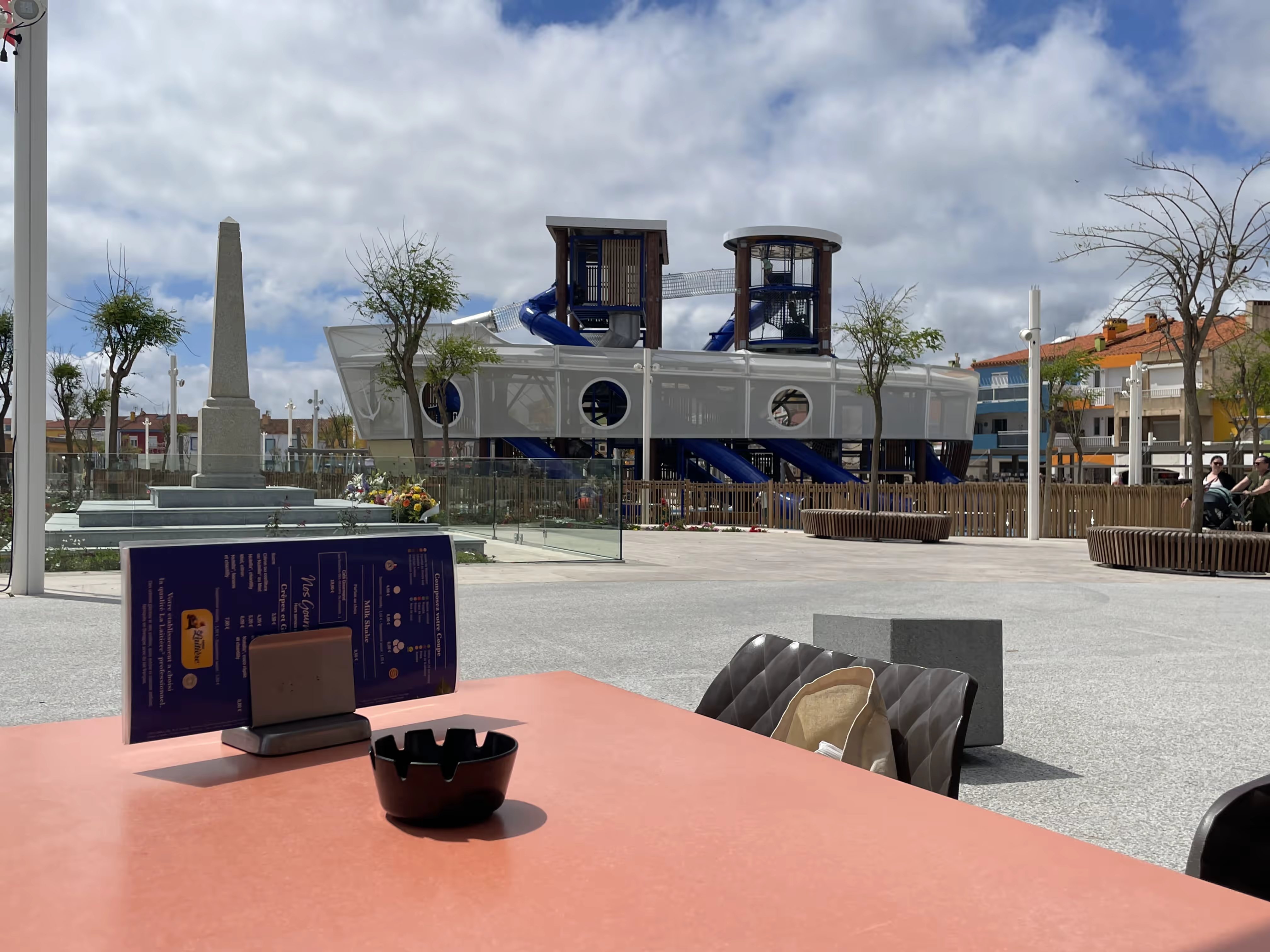 Terrasse Hôtel de la Plage Barcarès