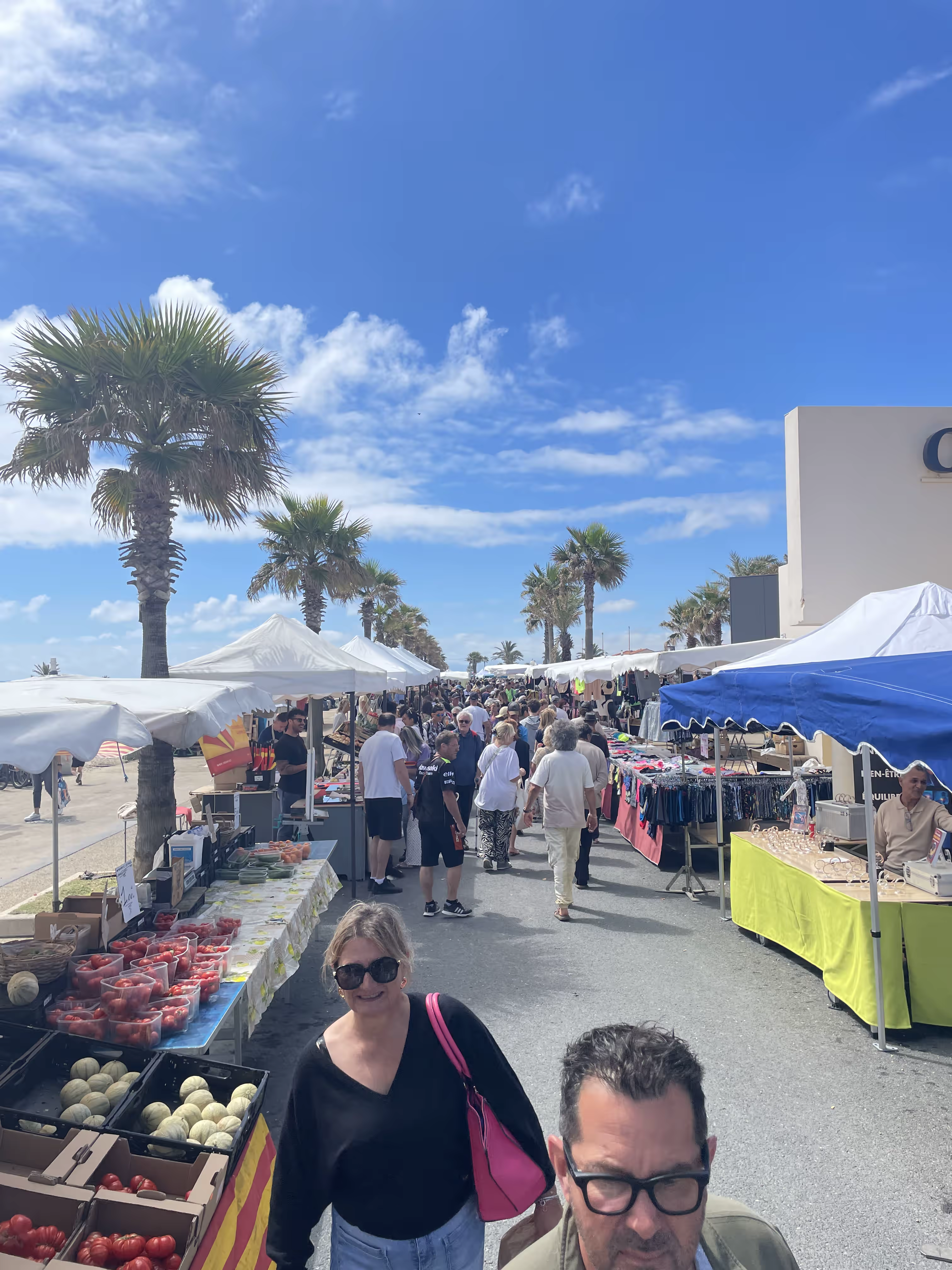 Marché producteurs Barcarès