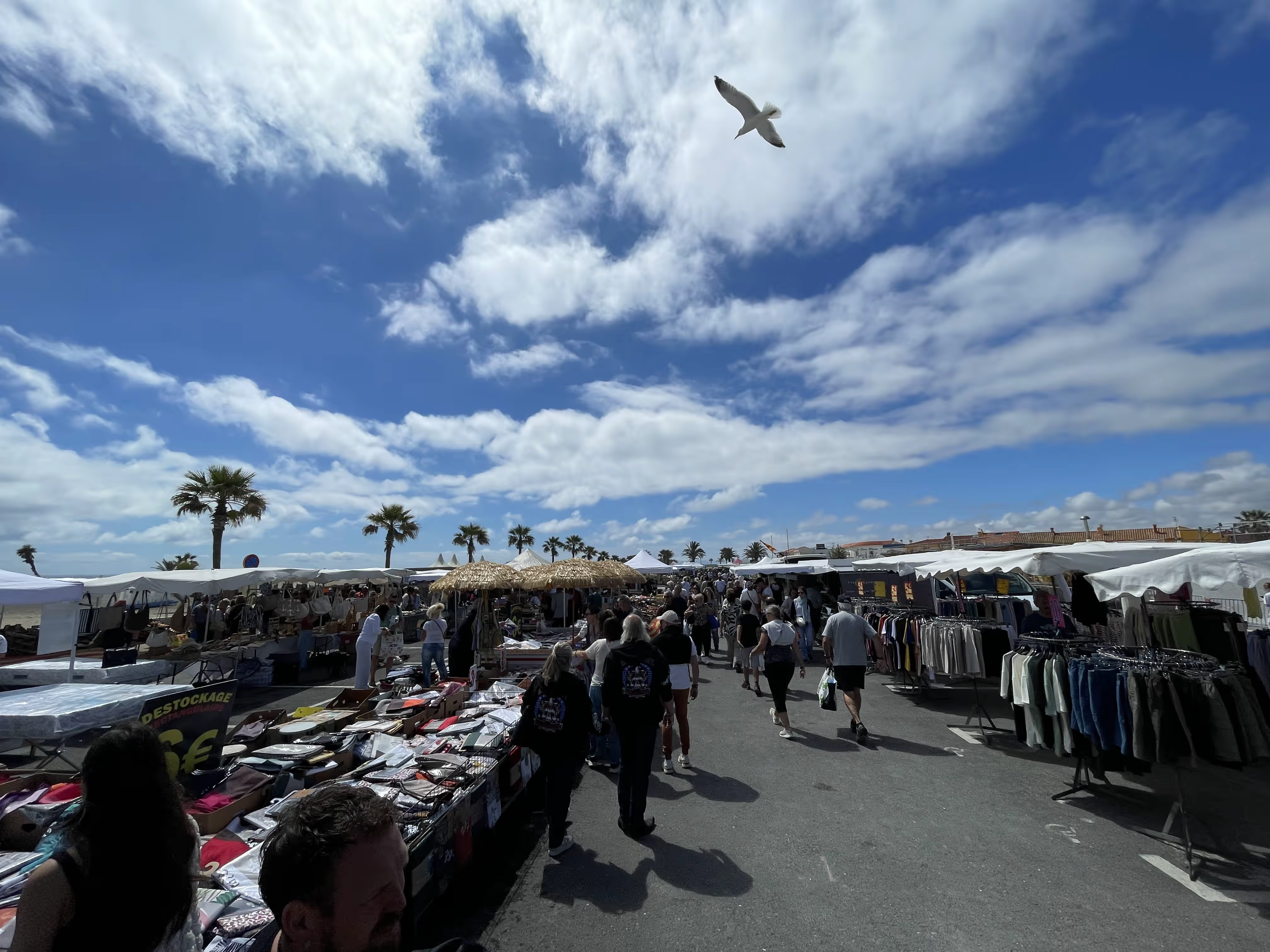 Ambiance marché Barcarès
