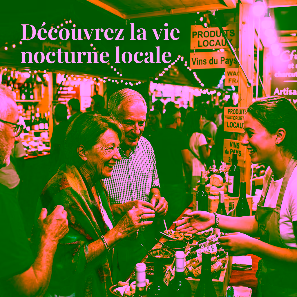 Marché nocturne du Barcarès — producteurs locaux et vins du pays