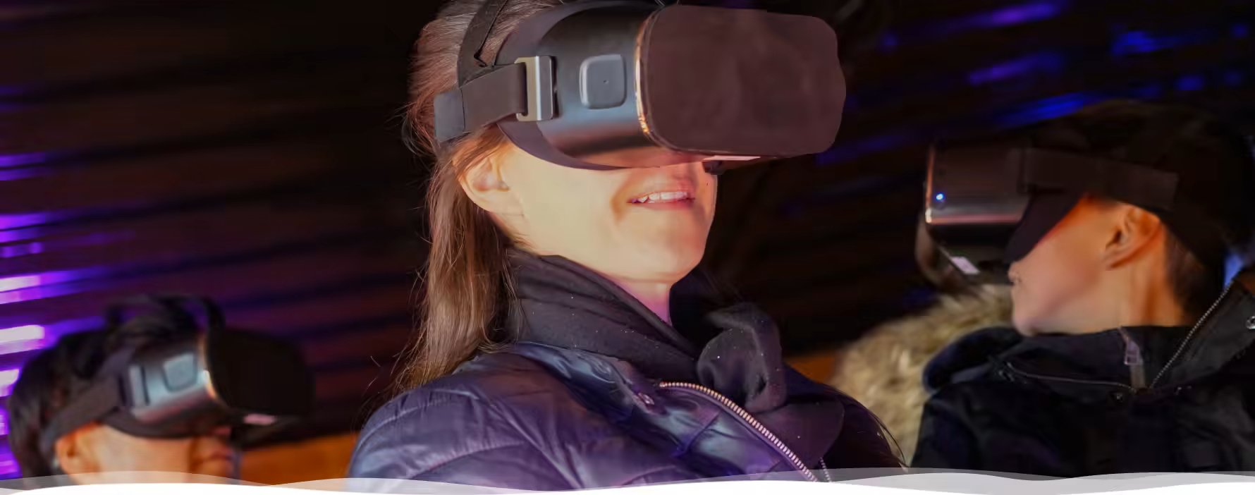 Attraction en réalité augmentée au Village de Noël du Barcarès