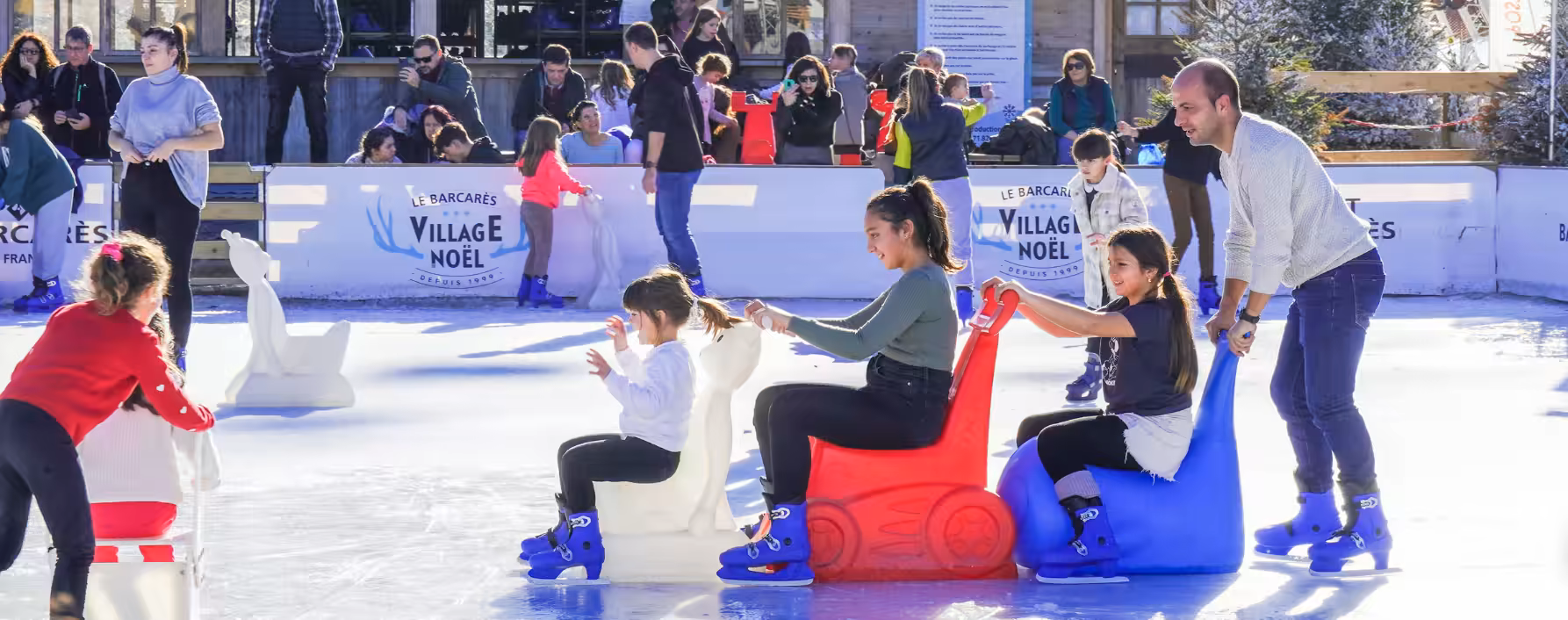 Patinoire du Village de Noël du Barcarès